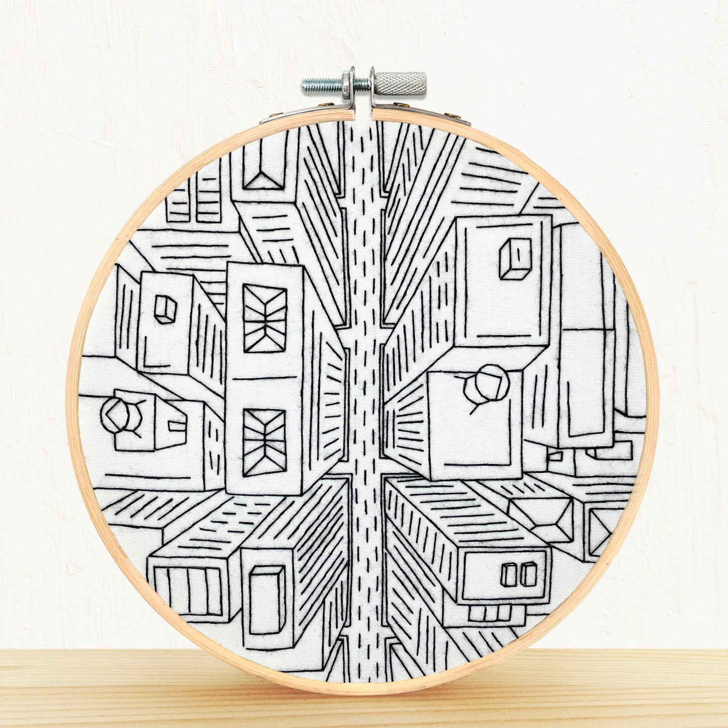 new york city embroidery kit