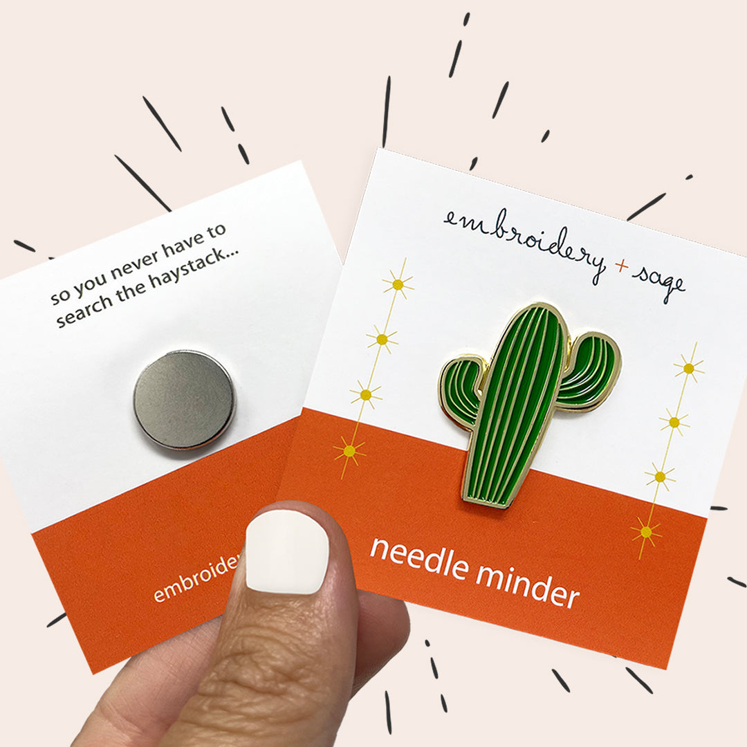 Cactus Needle Minder Packaging