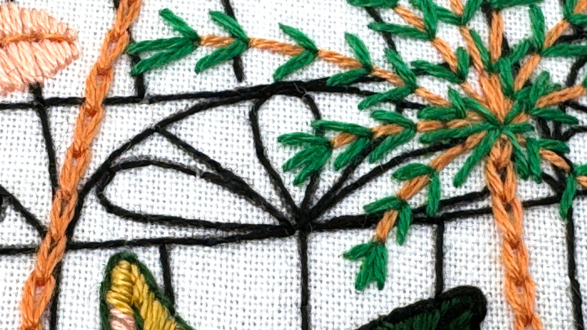 Chain Stitch Video Tutorial – Embroidery and Sage