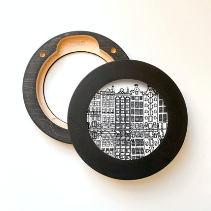 Wooden Circle Frames (Frame Only)