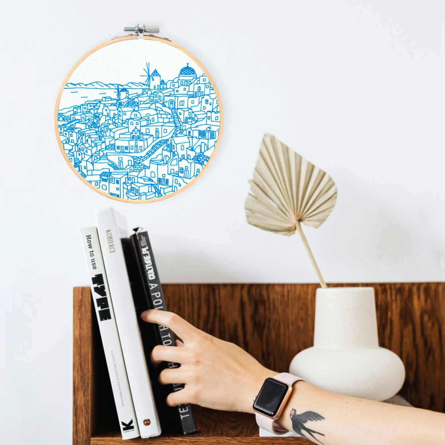 NEW! Oia, Santorini | Greece - embroidery kit