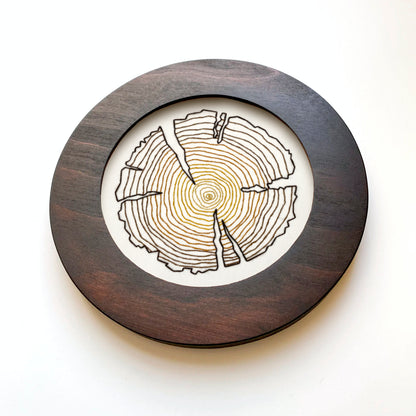 Wooden Circle Frames (Frame Only)