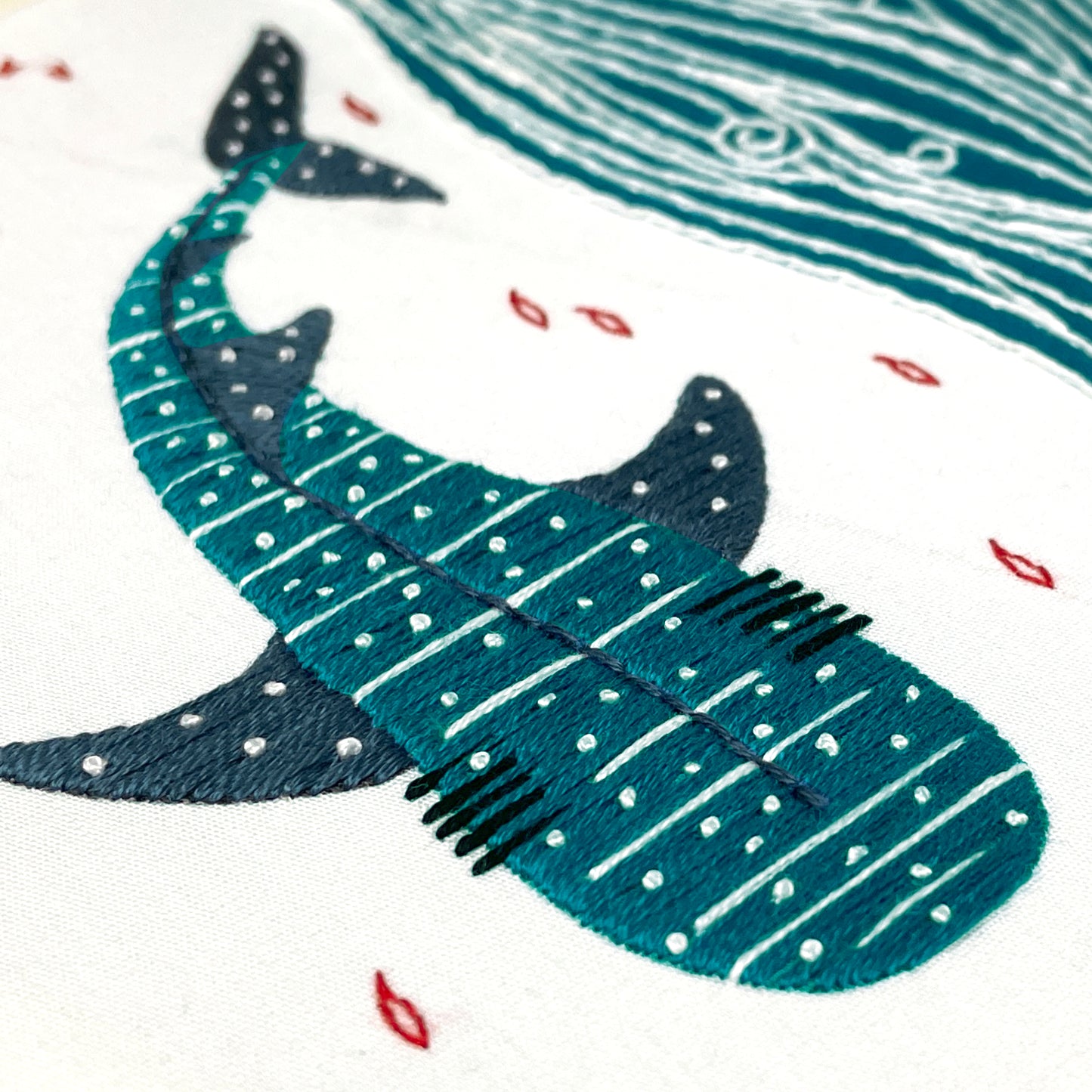 NEW! Whale Shark - embroidery kit