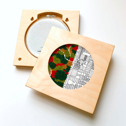 Wooden Square Frames (Frame Only)