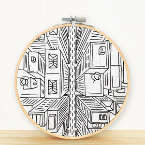 new york city embroidery kit