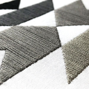 black and white embroidery stitches