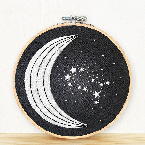 Load image into Gallery viewer, gemini constellation embroidery kit 
