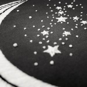 leo star and moon stitch embroidery pattern