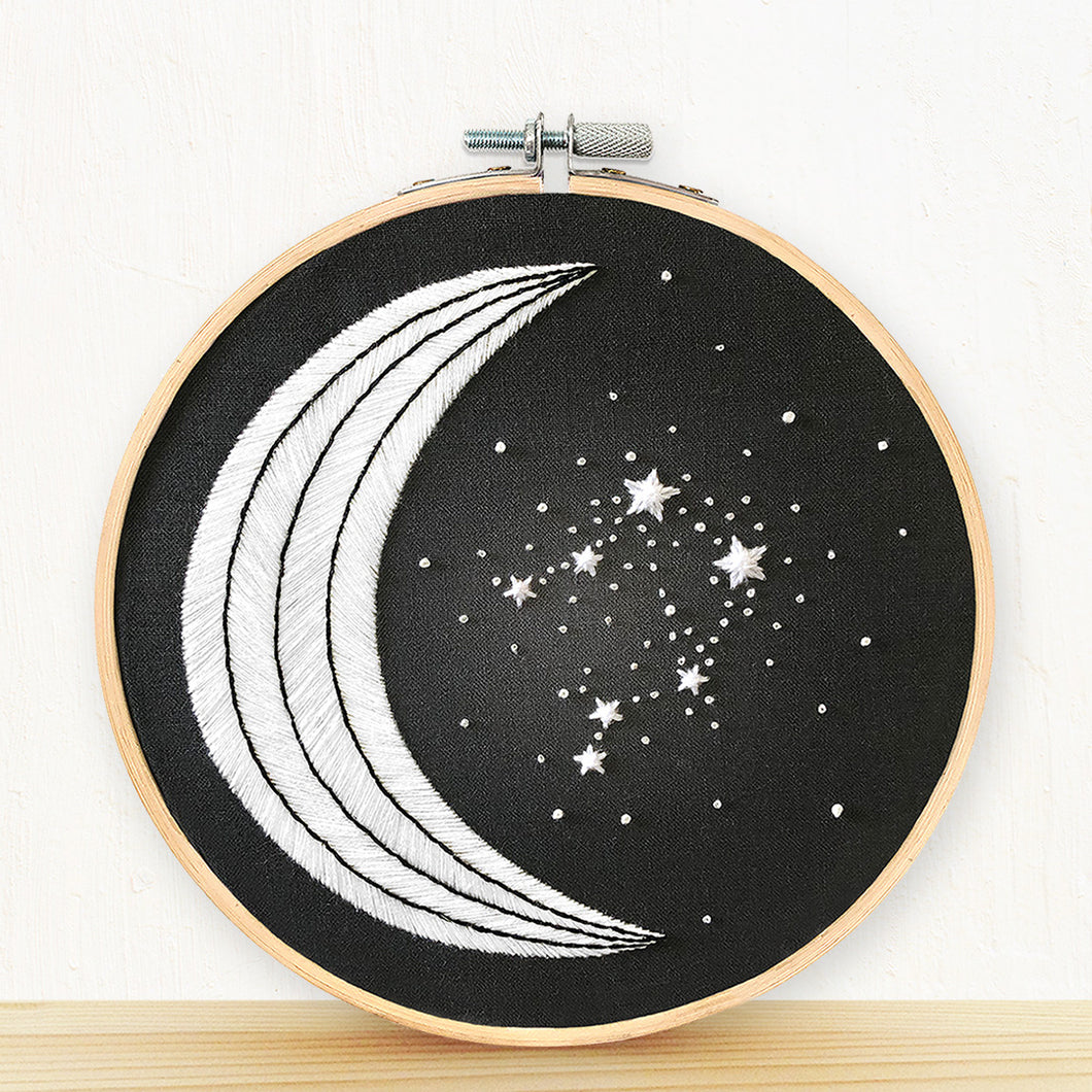 libra constellation embroidery kit