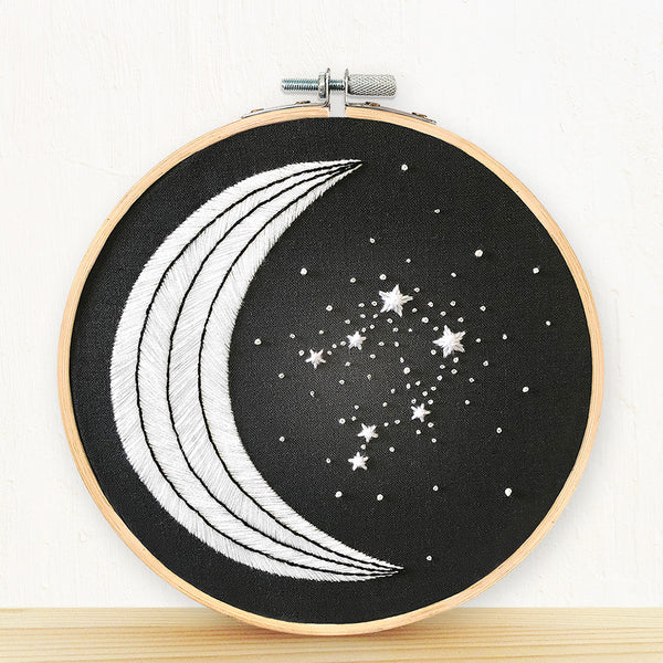 Load image into Gallery viewer, libra constellation embroidery kit
