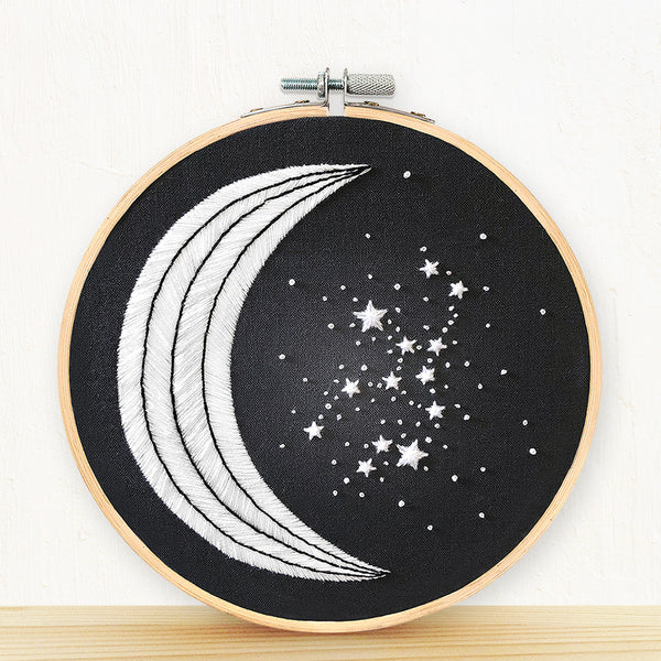 Load image into Gallery viewer, Virgo star sign embroidery pattern
