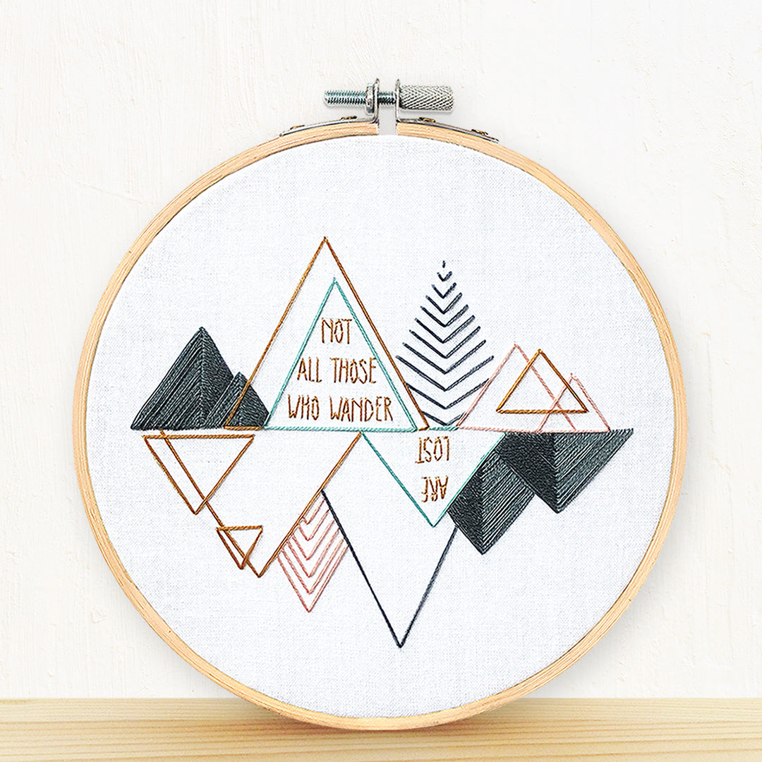 stitch  Wanderlust – Embroidery and Sage